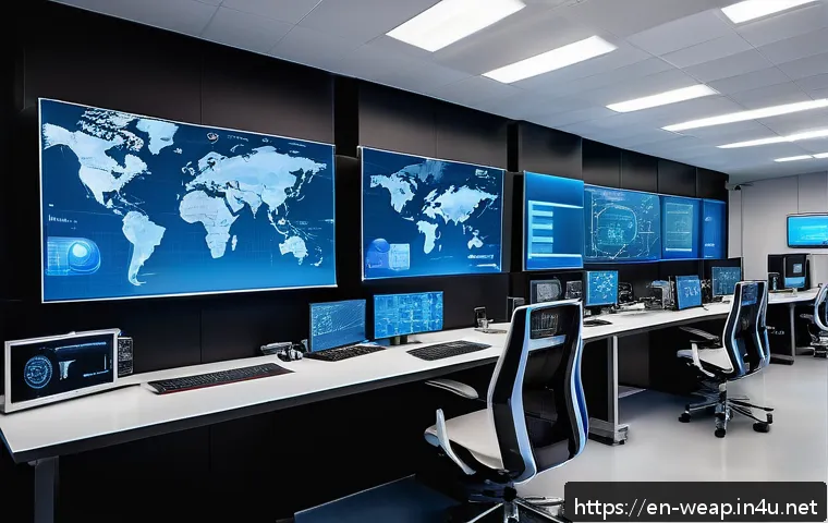 방산기술 국산화 정책 분석 - A high-tech defense innovation hub showcasing collaboration between diverse professionals: engineers...